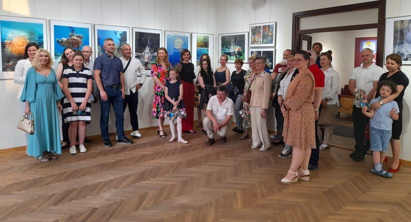 Podwodny świat Piotra Kliszcza. Wernisaż wystawy fotograficznej