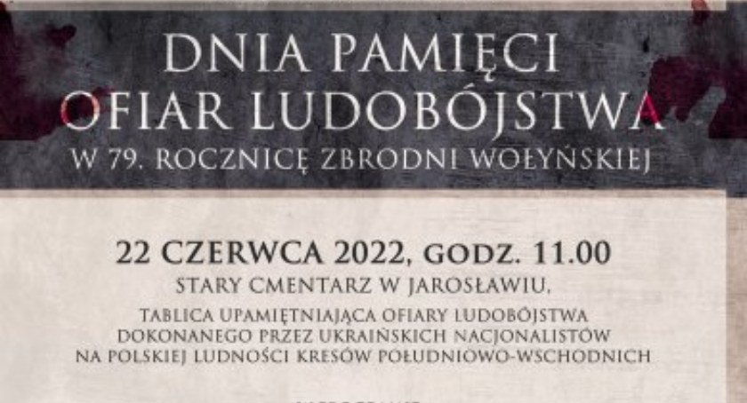 Dzień Pamięci Ofiar Ludobójstwa w 79. Rocznicę Zdrodni Wołyńskiej