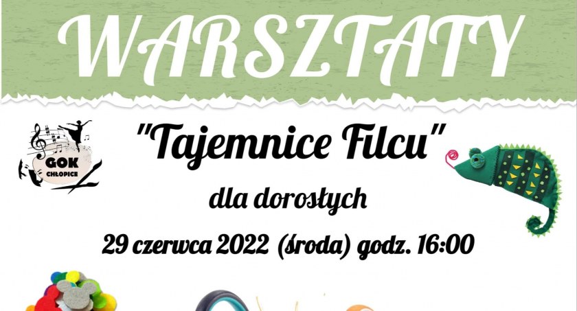 Warsztaty dla dorosłych  Tajemnice Filcu