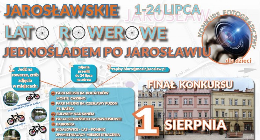 Konkurs - Jednośladem po Jarosławiu