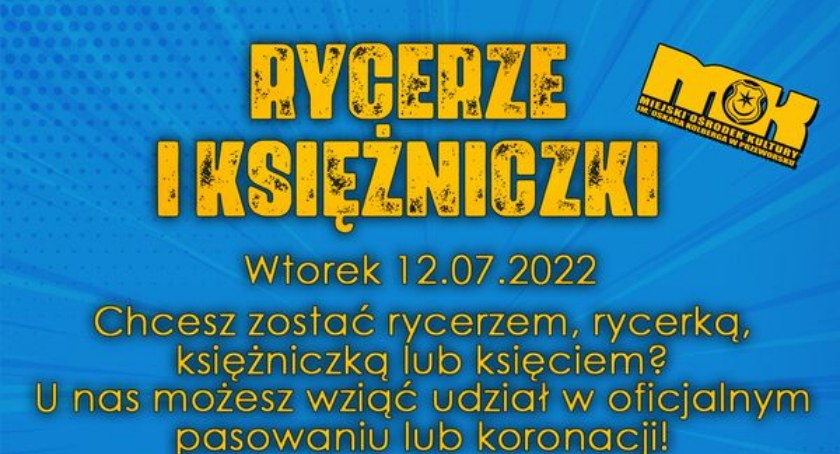 Warsztaty i animacje - Rycerze i Księżniczki