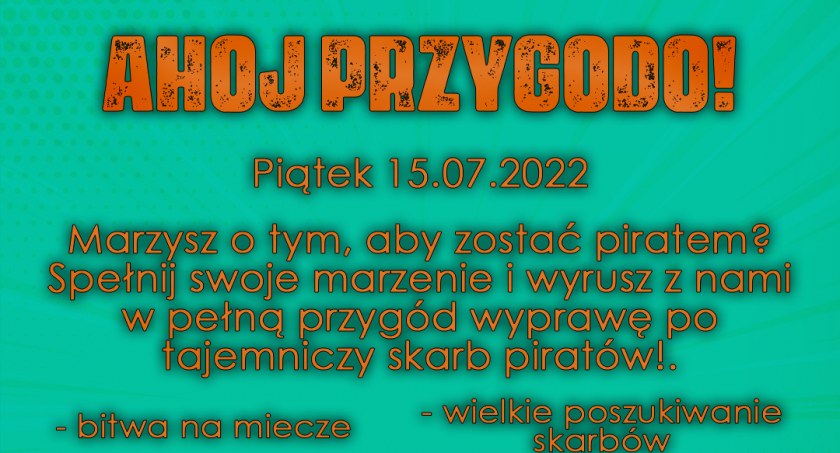 Warsztaty i animacje - Ahoj Przygodo!
