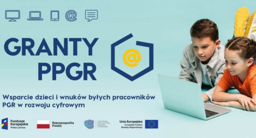 Komputery w ramach grantów PGR