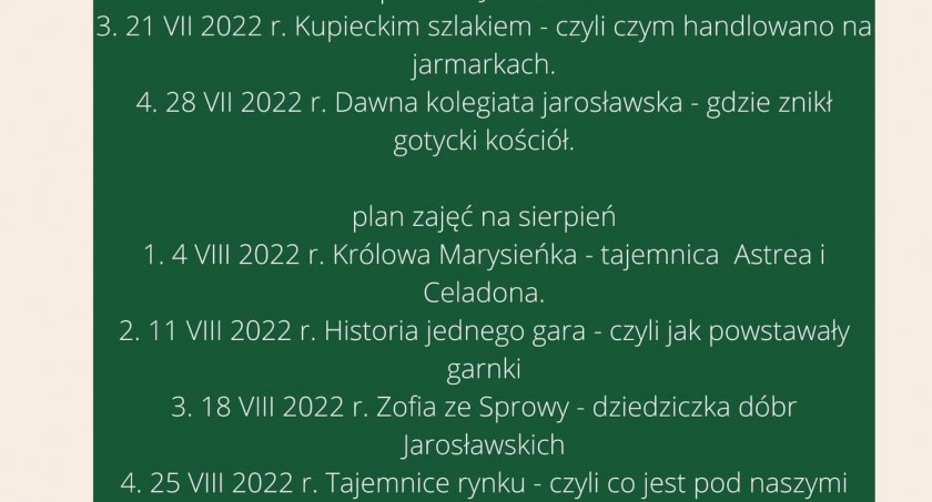 Mali Miłośnicy Jarosławia - Kupieckim szklakiem, czyli czym handlowano na jarmarkach 