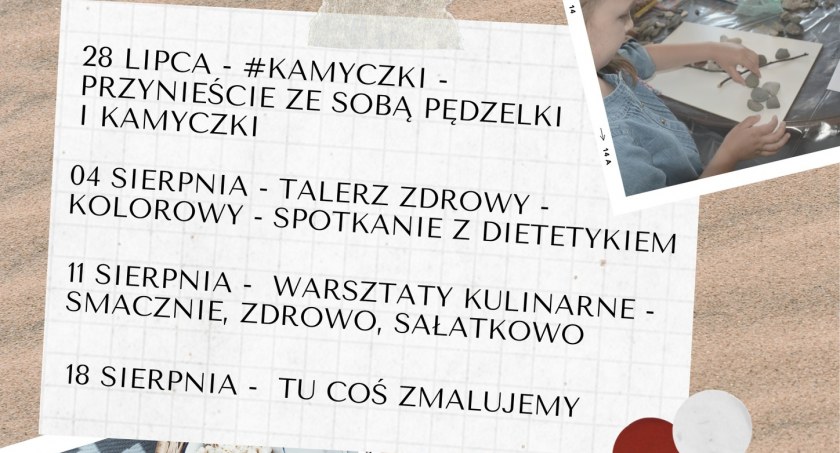 Wakacyjne Czwartki - Talerz zdrowy, kolorowy - spotkanie z dietetykiem dla dzieci