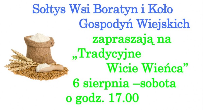 Tradycyjne Wicie Wieńca w Boratynie