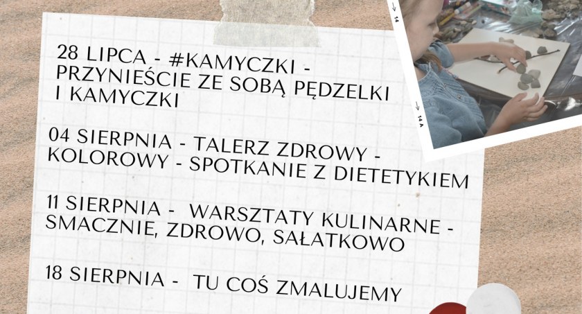 Wakacyjne Czwartki - warsztaty kulinarne - Smacznie, zdrowo, sałatkowo