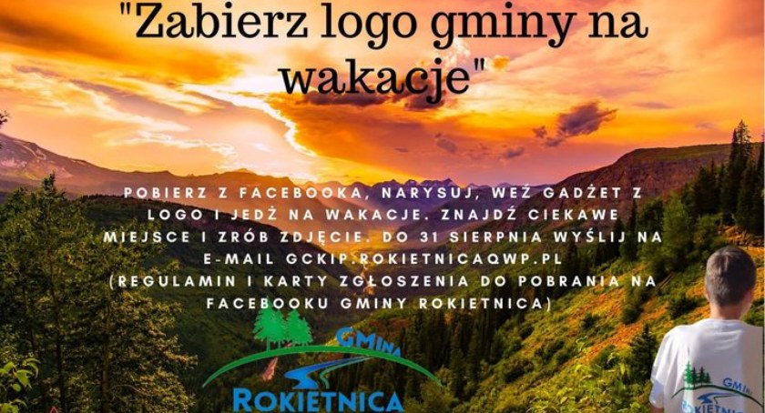 Wakacyjny konkurs fotogragiczny - Zabierz logo gminy na wakacje