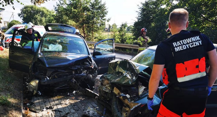 Sześć osób, w tym troje dzieci, trafiło do szpitala
