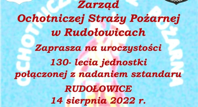130-lecie OSP w Rudołowicach i nadanie sztandaru