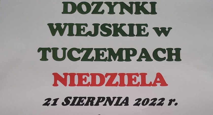 Dożynki Wiejskie w Tuczempach