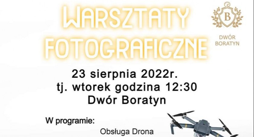 Warsztaty fotograficzne i obsługa drona 