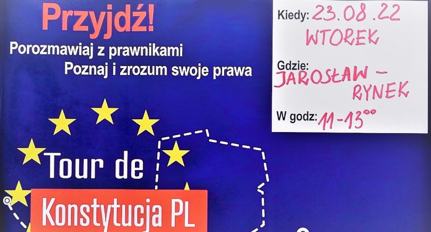 Tour de Konstytucja na Rynku w Jarosławiu już we wtorek