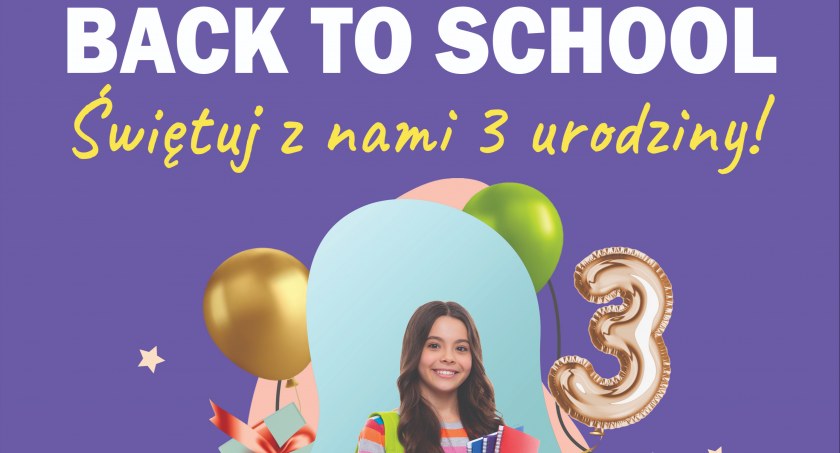 Back to school. Przyjdź w sobotę na zakupy do Galerii Stara Ujeżdżalnia i wygraj nagrody 