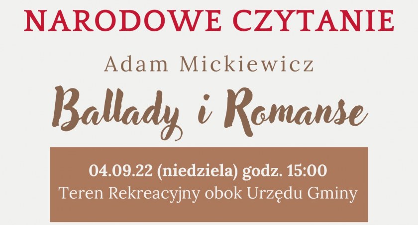 Narodowe Czytanie w Tryńczy