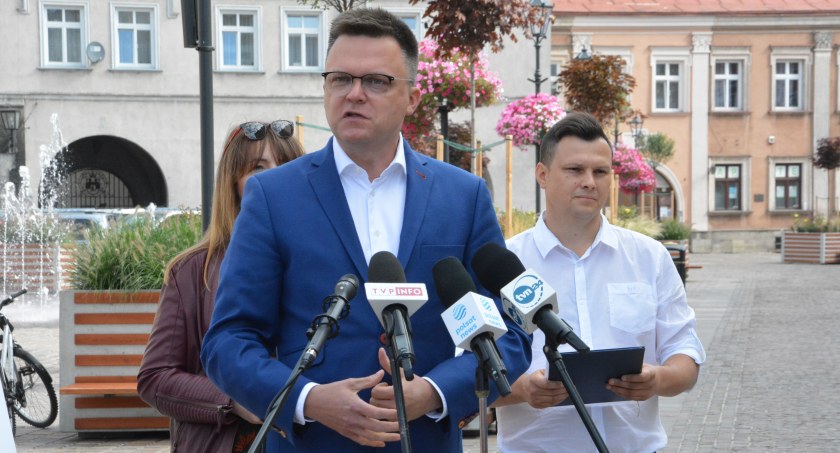 Szymon Hołownia odwiedził Jarosław, Przeworsk i Kańczugę 