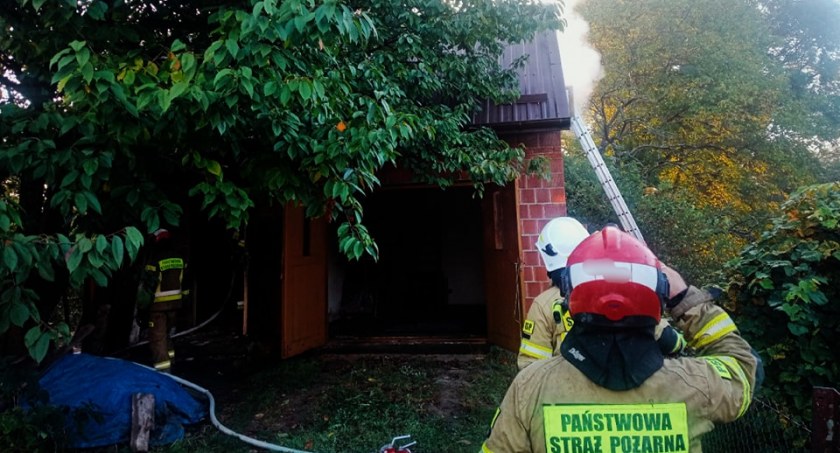 Dziś doszło do pożaru budynku gospodarczego w Przeworsku