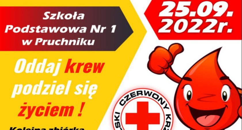 Oddaj krew, podziel się życiem. Akcja krwiodawstwa w Pruchniku