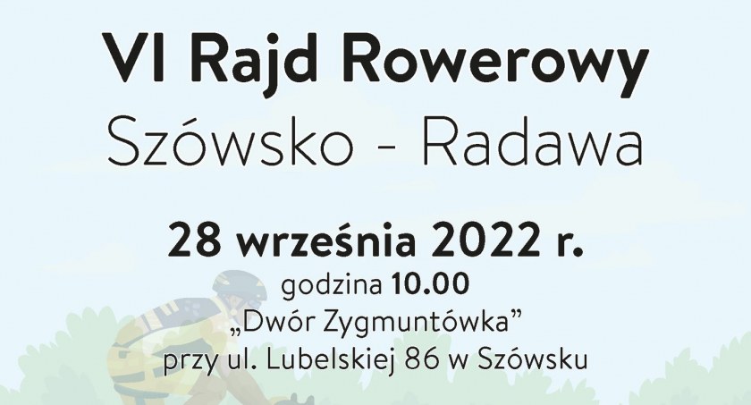 VI Rajd Rowerowy Szówsko-Radawa