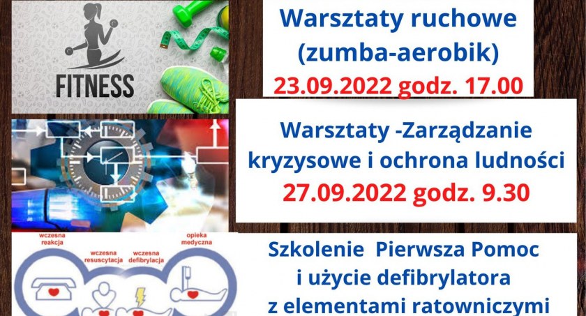 Warsztaty ruchowe zumba-aerobik