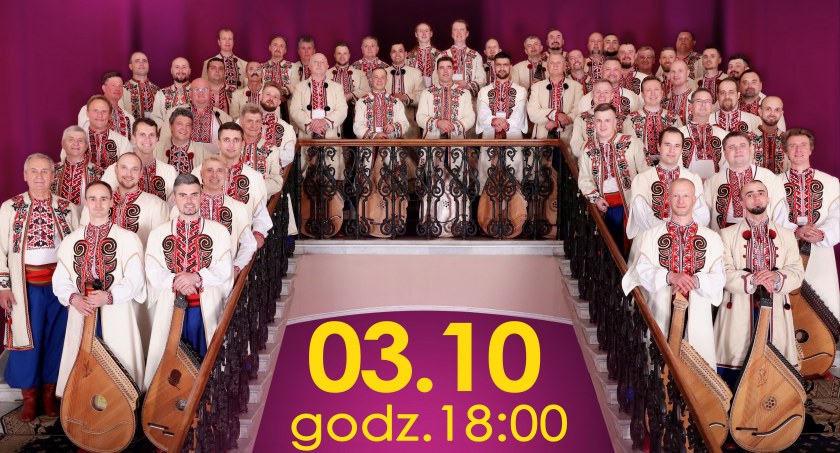 Koncert Narodowej Kapeli Bandurzystów Ukrainy już w poniedziałek