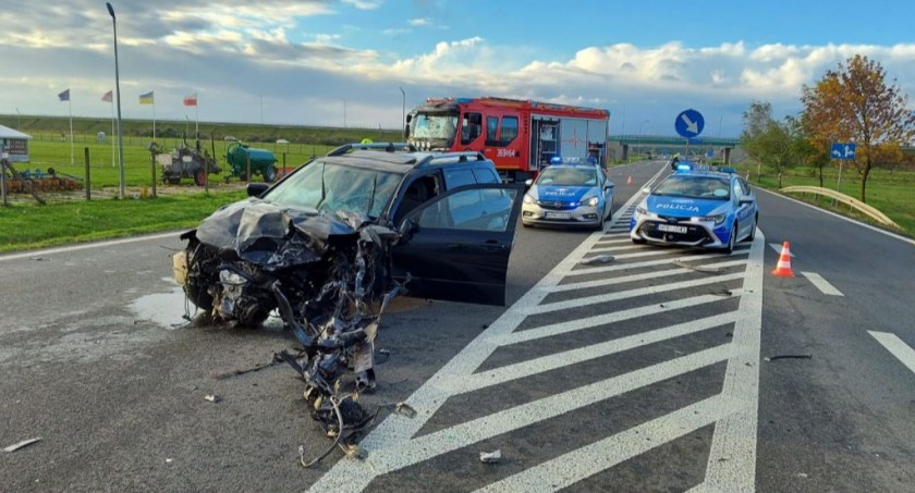 Nie chciała zderzyć się z sarną, zderzyła się ze scanią