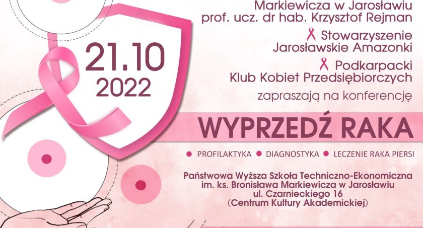 Konferencja pod hasłem Wyprzedź Raka