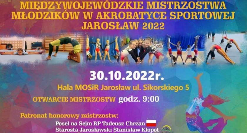 Międzywojewódzkie Mistrzostwa Młodzików w Akrobatyce Sportowej