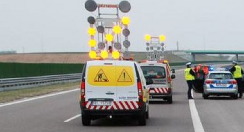 Całkowicie pijany Ukrainiec prowadził cysternę na autostradzie