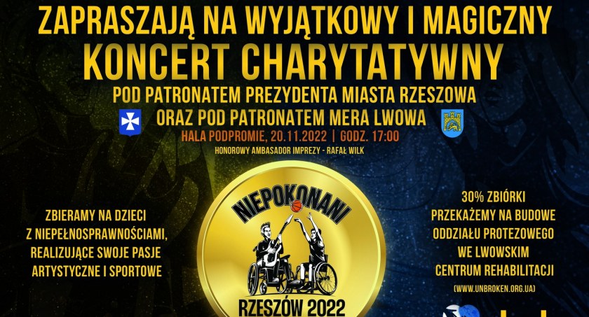 Niepokonani! Polsko – ukraiński koncert charytatywny w Hali Podpromie