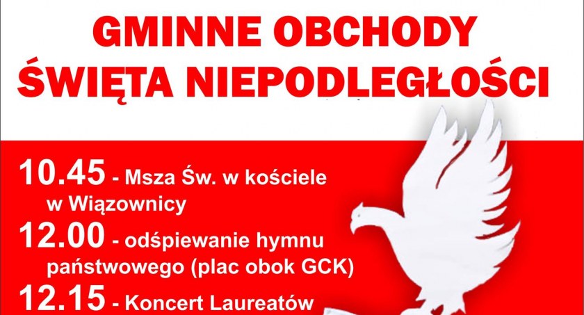 Gminne Obchody Święta Niepodległości w Wiązownicy