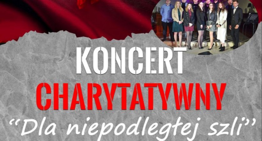 Dla niepodległej szli - koncert charytatywny w Szówsku