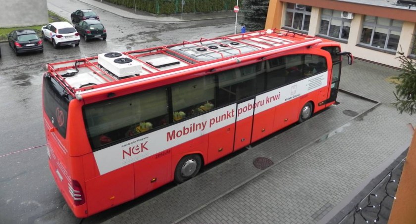 Krwiobus zawita w Jarosławiu 3 stycznia 
