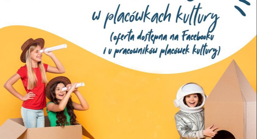 Ferie w placówkach kultury w gminie Wiązownica
