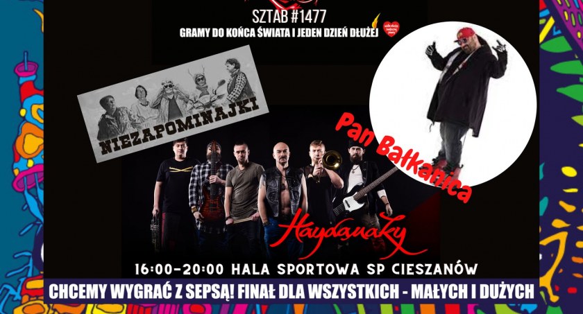 Pan Bałkanica, Haydamaky i Niezapominajki podczas 31. Finału Wielkiej Orkiestry Świątecznej pomocy w SP w Cieszanowie
