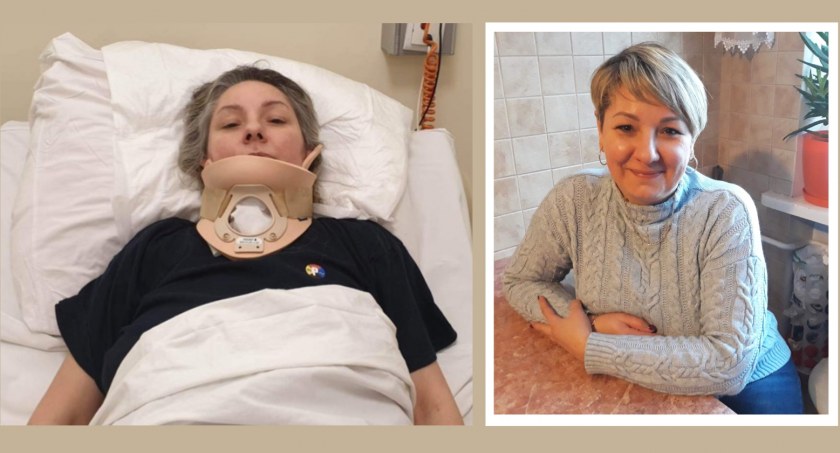 Wypadek samochodowy zmienił życie Anety Szczepanik z Jarosławia. Jej córka Julia walczy o przywrócenie mamie sprawności