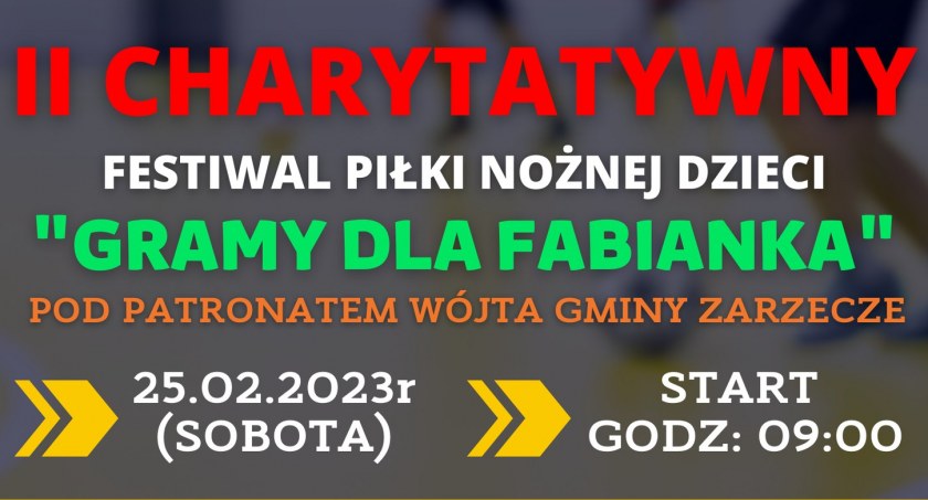 II Charytatywny Festiwal Piłki Nożnej Dzieci 