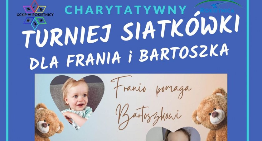 Charytatywny Turniej Siatkówki dla Frania i Bartoszka w Rokietnicy 