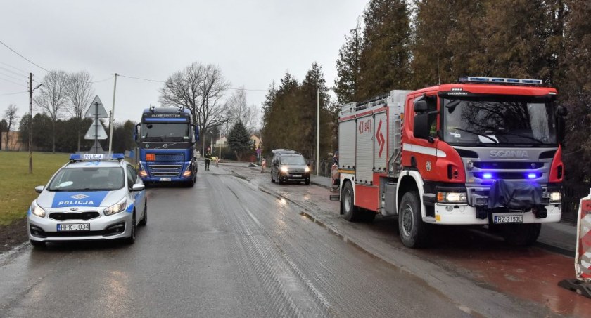 W Surochowie piesza została potrącona przez ciężarówkę