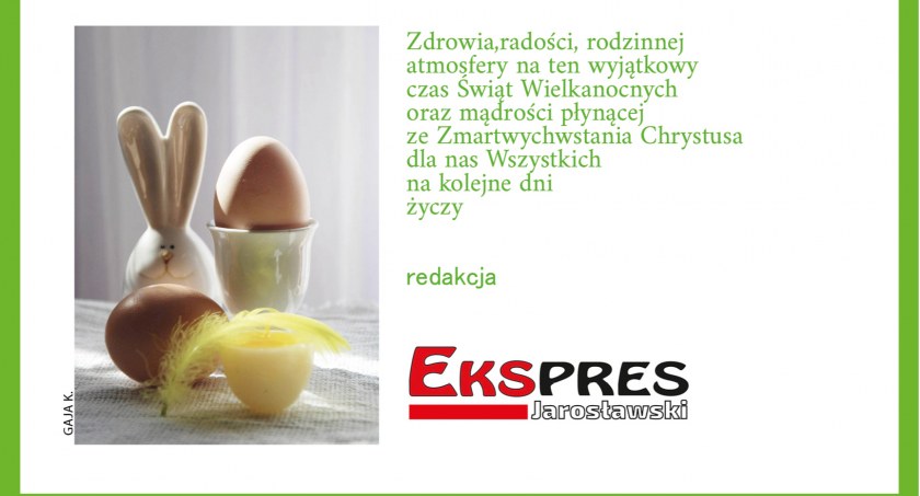 Życzenia z okazji Świąt Wielkanocnych 