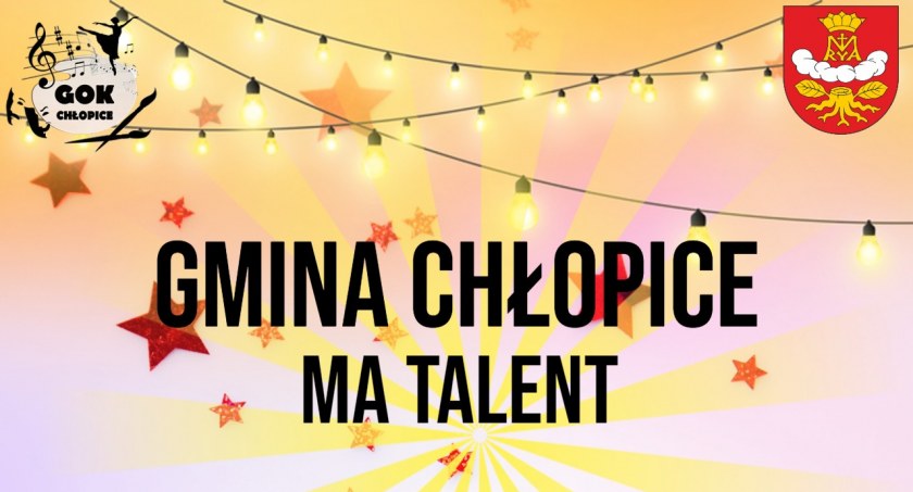 Gmina Chłopice ma talent. Weź udział w konkursie!