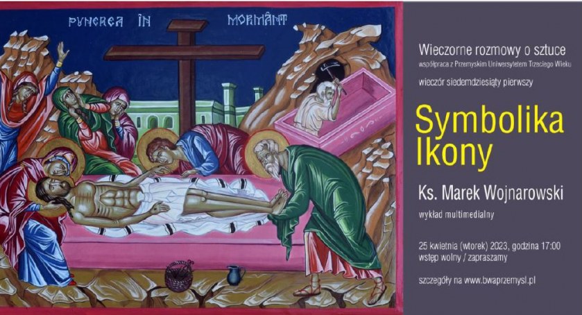 Symbolika ikony  – wykład multimedialny ks. Marka Wojnarowskiego 