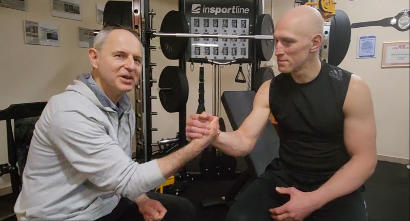 Rozmowa z Krzysztofem Diablo Włodarczykiem w Klubie Sportowym GLADIATOR w Jarosławiu
