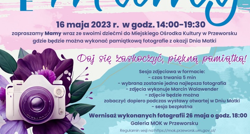 Wernisaż wystawy fotografii przeworskich mam w MOK w Przeworsku