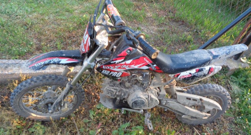 11-latek i 12-latek jeździli motocyklami niedopuszczonymi do ruchu 