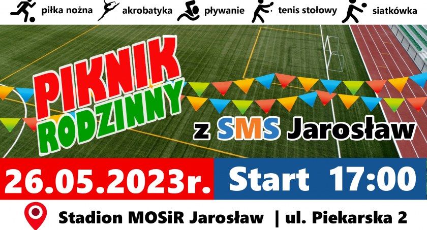 Piknik Rodzinny z SMS Jarosław. Testy sportowe do szkoły 