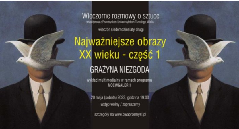 Wieczorne rozmowy o sztuce - Najważniejsze obrazy XX w., cz. 1 