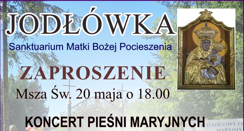 Koncert Pieśni Maryjnych w Jodłówce
