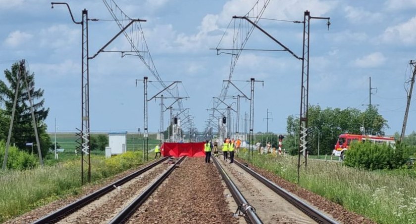 Nie żyje pieszy potrącony przez pociąg w Sośnicy 