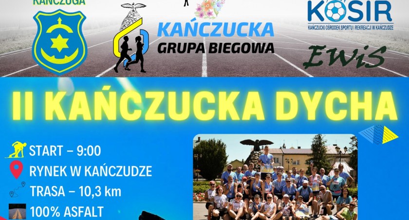 II Kańczucka Dycha - zapisy na bieg trwają 